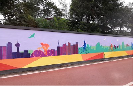 安化墙体彩绘-围墙