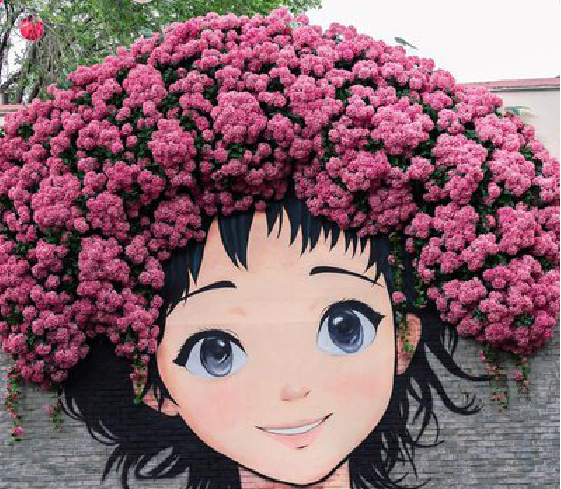 安化墙体彩绘-网红墙打卡