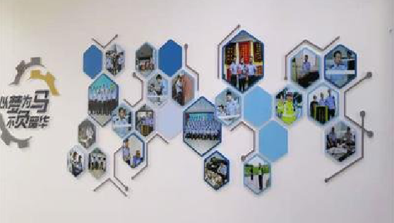 安化文化墙最常见的做法。