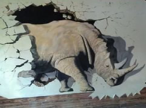 安化在墙绘中，如何绘制3D效果？