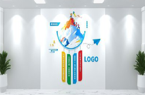 安化公司企业形象墙的工艺材料有哪些？